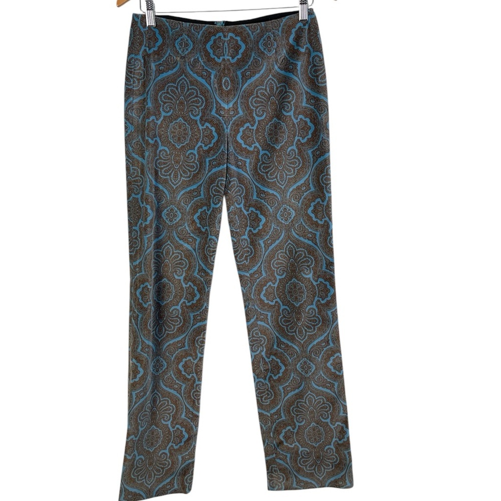 ETCETERA Velvet Pants Women's 2 Lined Wide Leg CLASSIC Preppy Boho Trouser NEW!